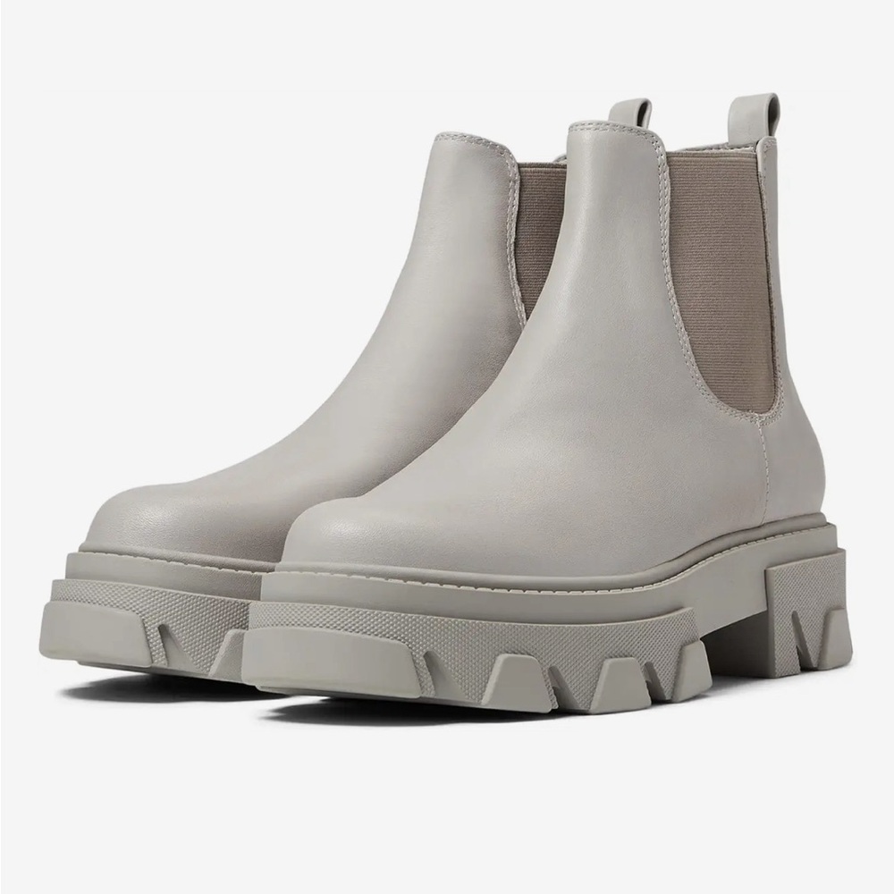 Sam Edelman Daelyn Lug Boot - Grey Size 7